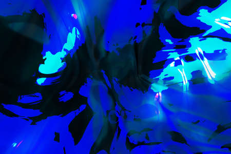 Decorative and blur dreamy fluid effects illustrations. For design texture & background.の写真素材