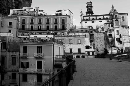 Atrani Landscape in Amalfi Coast - Italyのeditorial素材