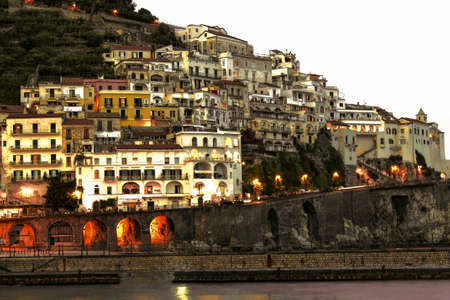 Amalfi Coast Landscape - Italyのeditorial素材