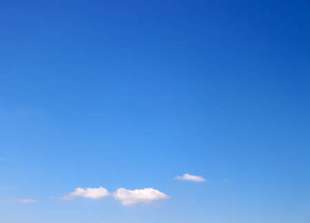 blue sky with clouds backgroundの写真素材