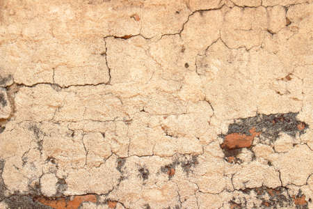 cracked concrete vintage wall background,old wallの写真素材