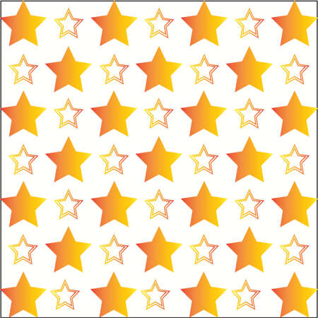 Star pattern background vector illustration on white background.のイラスト素材
