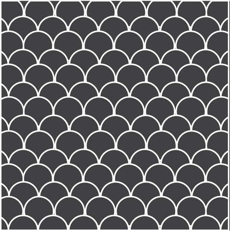 Seamless abstract wave pattern modern stylish vector illustration.のイラスト素材