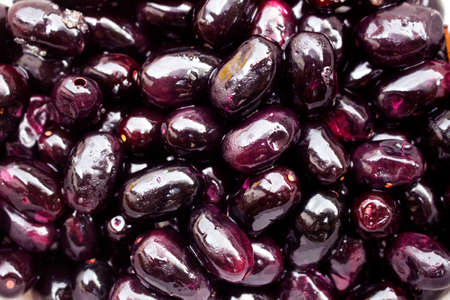 Jambolan plum or Java plum close upの写真素材