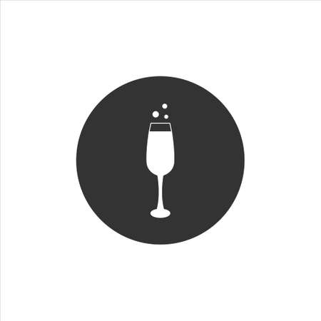 Champagne icon sign symbol vectorのイラスト素材