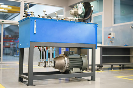 Hydraulic power unit, machinery industry.