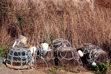 LOBSTER POTS - 6984の写真素材