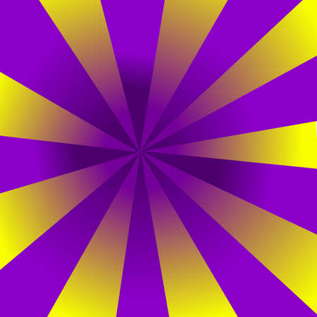 Abstract background Sun burst. Light lines. Yellow and purple. Retro style. Vector illustration.のイラスト素材