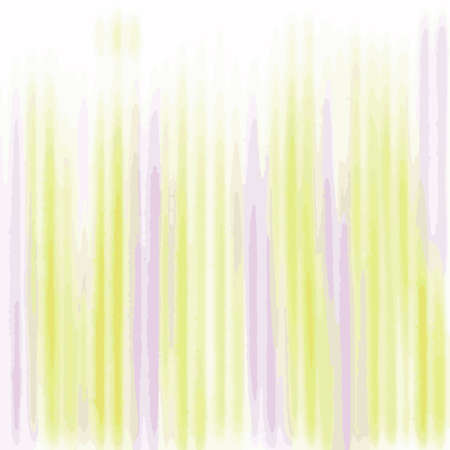 Hand drawn vector illustration design Abstract background Purple and yellow colored lines alternate.のイラスト素材