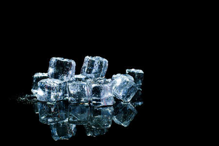 Ice on the floor shadowの写真素材