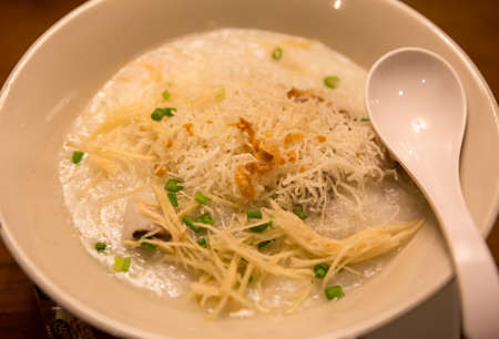 Rice porridgeの写真素材