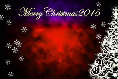 Christmas card 2015 backgroundの写真素材