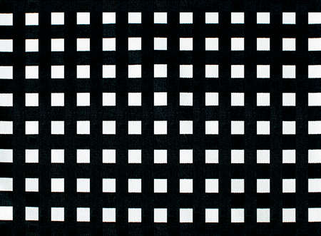 Black and white linear tableclothの写真素材