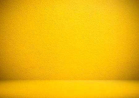 Clear Yellow wallの写真素材