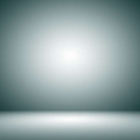 Empty green with Black vignette Studio well use as background.の写真素材