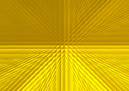Clear 3D Yellow pyramid wall