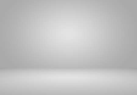 Empty Circular Grey with Black vignette Studio well use as background.の写真素材