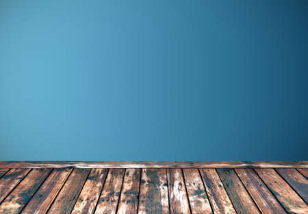 Smooth Dark blue with Black vignette Studio well use as background,business report,digital,website template.の写真素材