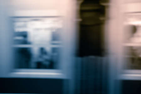 Fast train with motion blur.の写真素材