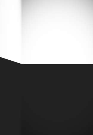 Abstract Contrast black and white backdrop well use as comparing things.の写真素材