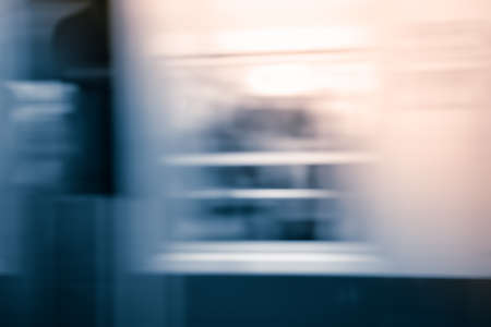 Fast train with motion blur.の写真素材