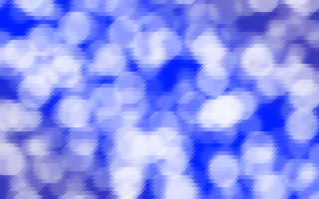 blurred Geometric mosaic bokeh backgroundの写真素材