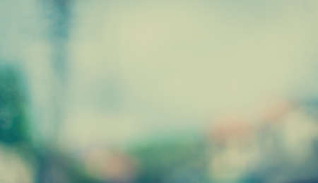 Blur village background in Vintage tone.の写真素材