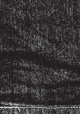 Overlay Distress monochrome design Jeans texture black and white. Grunge sketch texture to Create Distressed Effect. Vector illustrationのイラスト素材