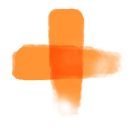 Abstract background with splash orange watercolor detailed texture.の写真素材