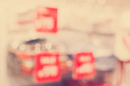 Blurred of fashion zone at shopping mall at women fashion zone.の写真素材