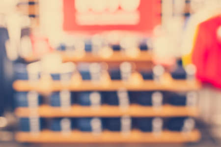 Blurred of fashion zone at shopping mall at women fashion zone.の写真素材