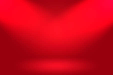 Abstract luxury soft Red background Christmas Valentines layout design,studio,room, web template ,Business report with smooth circle gradient color.の写真素材