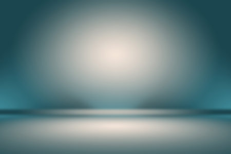 Abstract Luxury gradient Blue background. Smooth Dark blue with Black vignette Studio Banner.