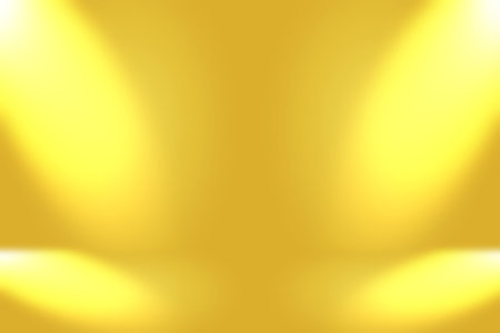 Abstract Luxury Gold yellow gradient studio wall, well use as background,layout,banner and product...