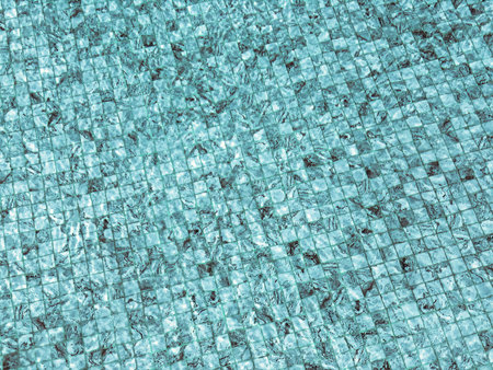 swimming pool bottom caustics ripple and flow with waves background