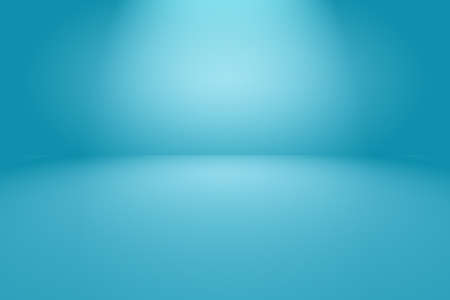 Abstract Luxury gradient Blue background. Smooth Dark blue with Black vignette Studio Bannerの写真素材
