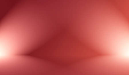 Abstract luxury soft Red background Christmas Valentines layout design,studio,room, web template ,Business report with smooth circle gradient colorの写真素材