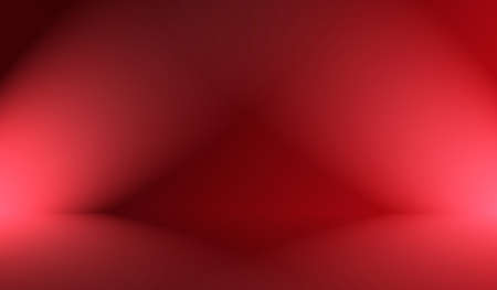 Abstract luxury soft Red background Christmas Valentines layout design,studio,room, web template ,Business report with smooth circle gradient colorの写真素材