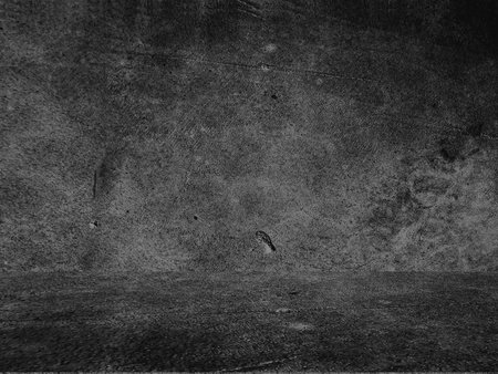 Old black background. Grunge texture. Dark wallpaper. Blackboard Chalkboard Concrete