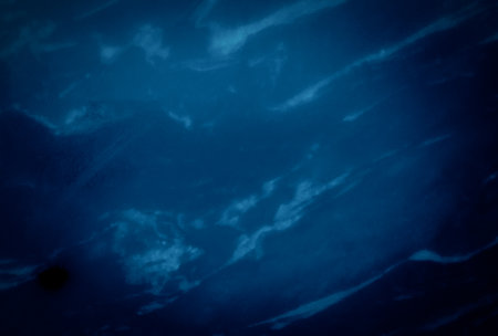 Vintage grunge blue concrete texture wall background with vignette.の写真素材