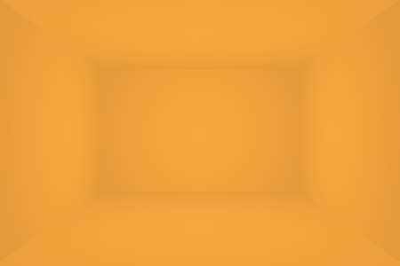 Abstract Luxury Gold yellow gradient studio wall, well use as background,layout,banner and product presentation.の写真素材