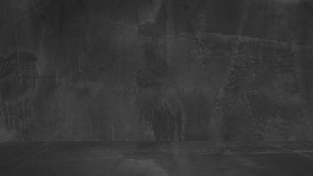Old black background. Grunge texture. Dark wallpaper. Blackboard. Chalkboard. Concrete.の写真素材