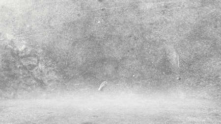 Grungy white background of natural cement or stone old texture as a retro pattern wall. Conceptual wall banner, grunge, material,or construction.の写真素材