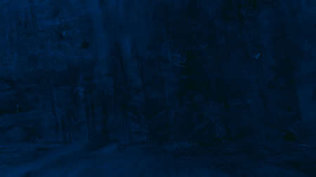 Grungy blue background of natural cement or stone old texture as a retro pattern wall. Conceptual wall banner, grunge, material,or construction.の写真素材