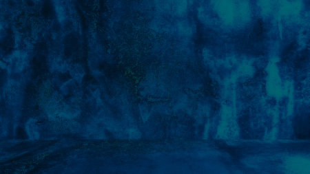 Grungy blue background of natural cement or stone old texture as a retro pattern wall. Conceptual...