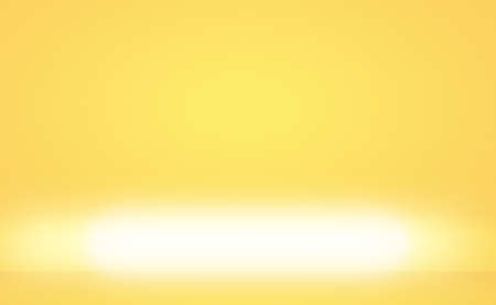 Abstract Luxury Gold yellow gradient studio wall, well use as background,layout,banner and product presentation.の写真素材