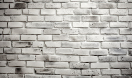 Texture, brick, wall, it can be used as a background. Brick texture with scratches and cracks.AI Generativeの素材