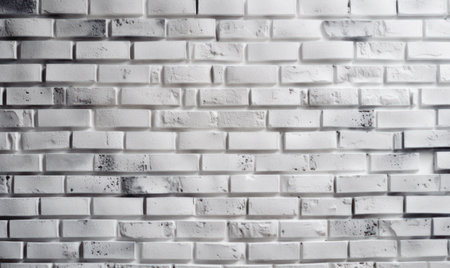 Texture, brick, wall, it can be used as a background. Brick texture with scratches and cracks.AI Generativeの素材
