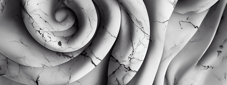 Luxurious modern 3d wallpaper. Abstract marble fluid art background. Generative AI.の素材