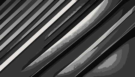 Black abstract geometric background. Modern shape concept. Vector illustration.のイラスト素材